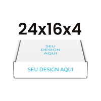 250 Caixa Acoplada Personalizada 24x16x4 (mini envios 2)