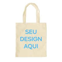 Sacola algodão cru PERSONALIZADA 30x40 (1 cor)